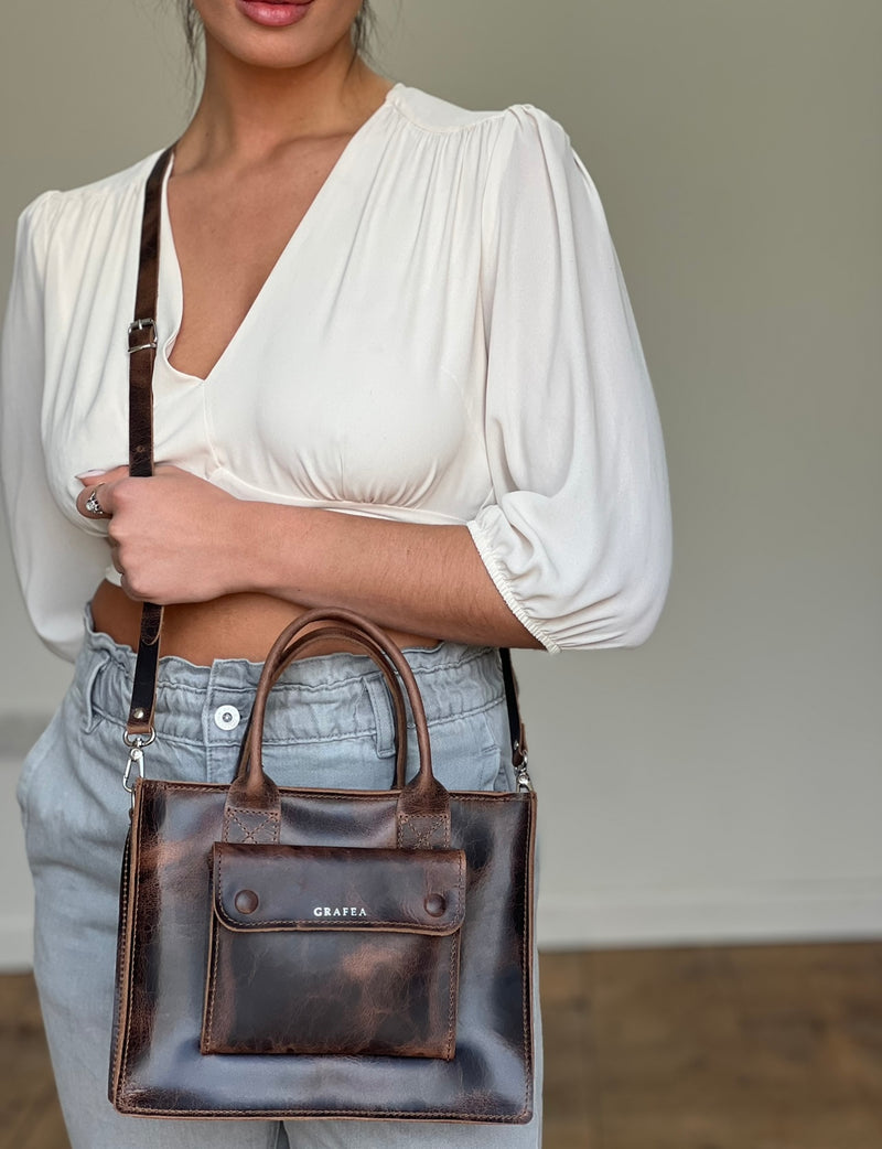 MINI LANA ANTIQUE BROWN