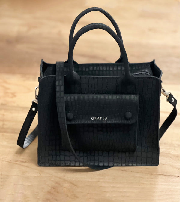 MINI LANA SUEDE BLACK