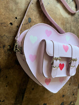 HEART SATCHEL HEARTS PINK