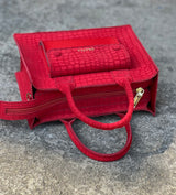 MINI LANA SUEDE RED