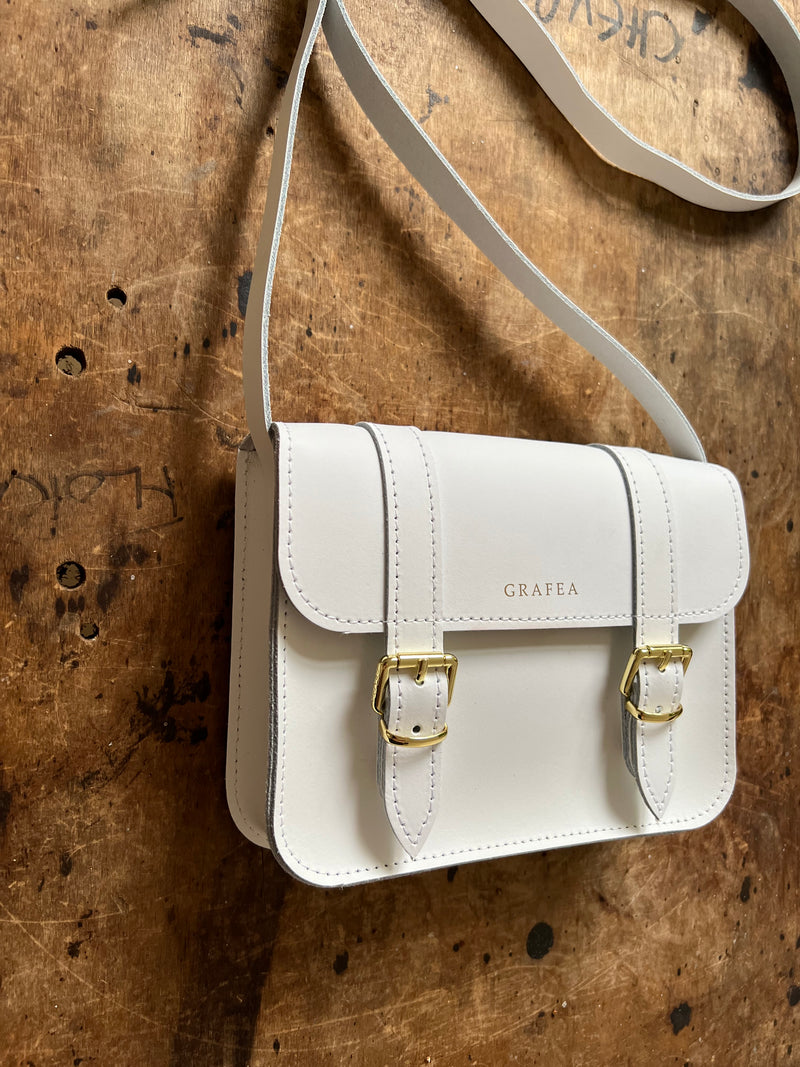 MINI SATCHEL WHITE