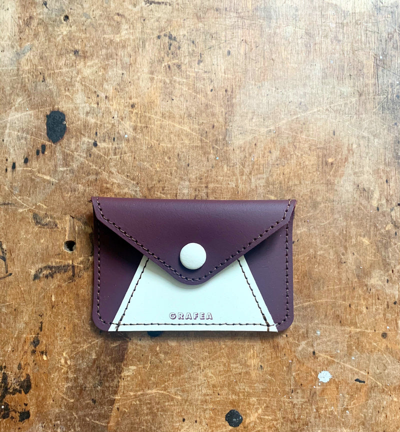 CARD WALLET MAROON