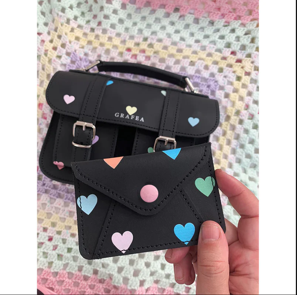 CARD WALLET PASTEL HEARTS