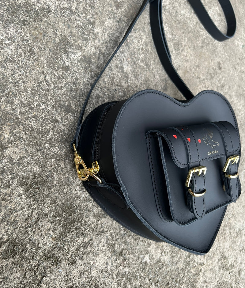 HEART SATCHEL CUPID