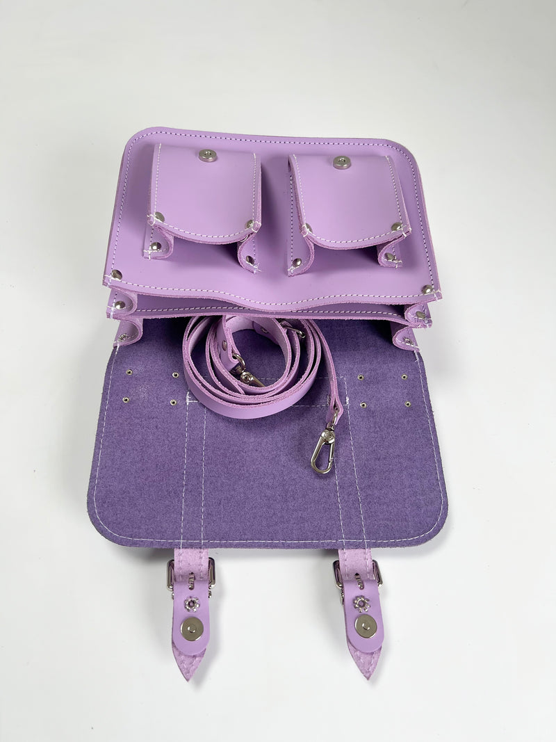 MICRO DOUBLE SUEDE LILAC