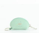 KEYRING PURSE GEOMETRIC