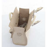 LUNA SMALL SUEDE IVORY