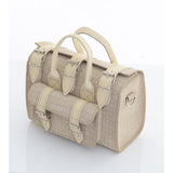 LUNA SMALL SUEDE IVORY