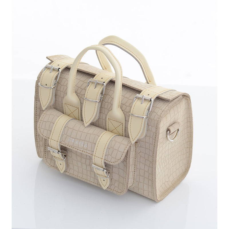 LUNA SMALL SUEDE IVORY