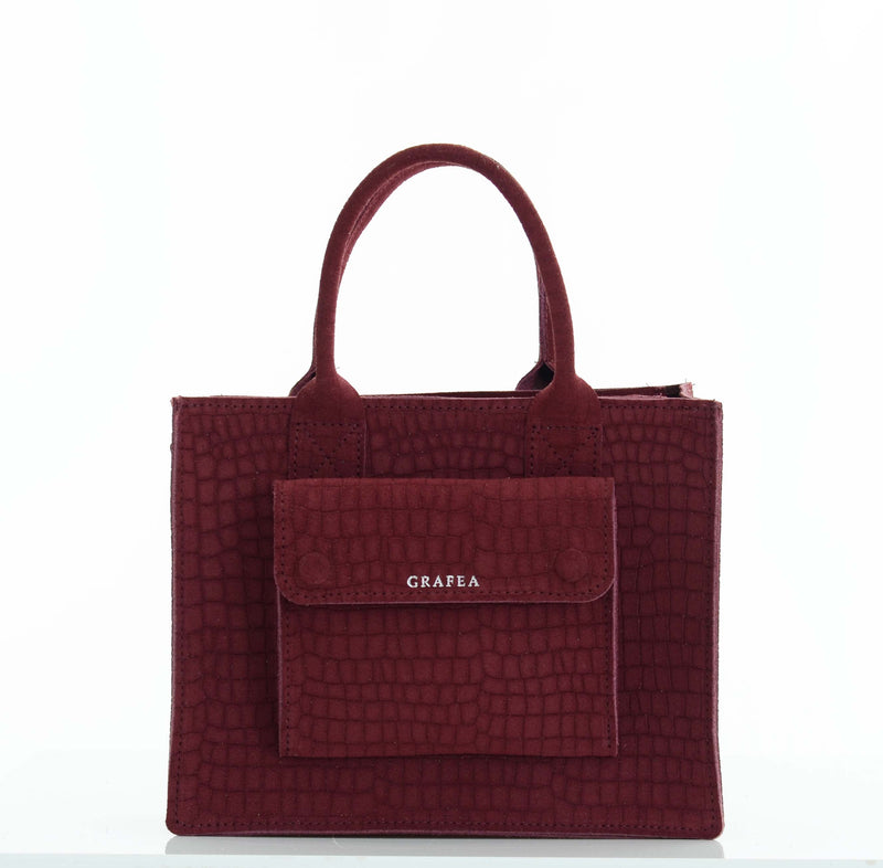MINI LANA SUEDE MULBERRY