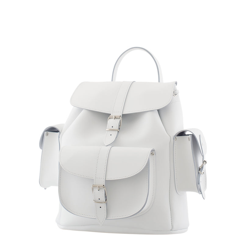 compass white leather backpack SMFK Tarpan Denim Black (Large) LAW DIVINE Do not dry clean ELLE Travel Compass Backpack &