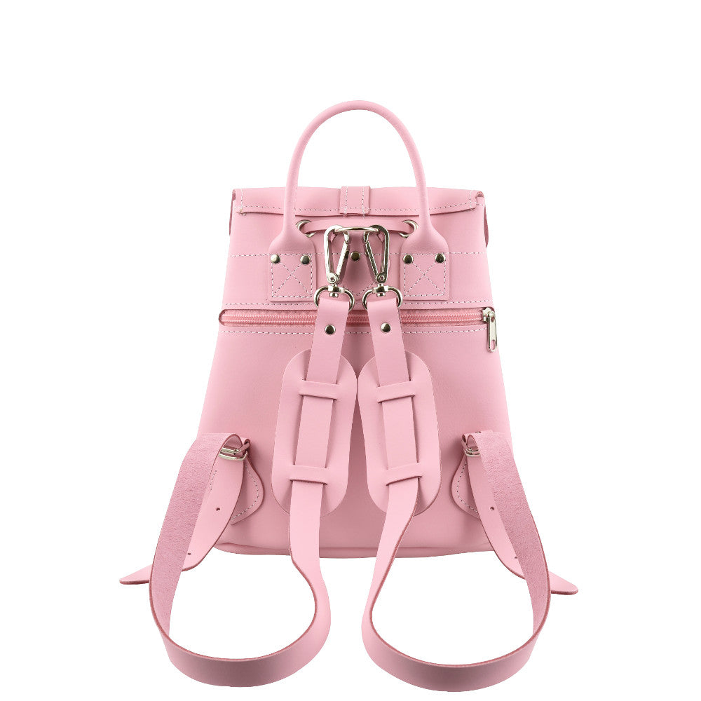 blush leather backpack women BUBBLE