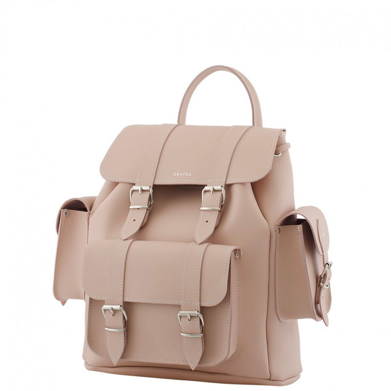 HARI II CAPPUCCINO - Leather Backpack – GRAFEA