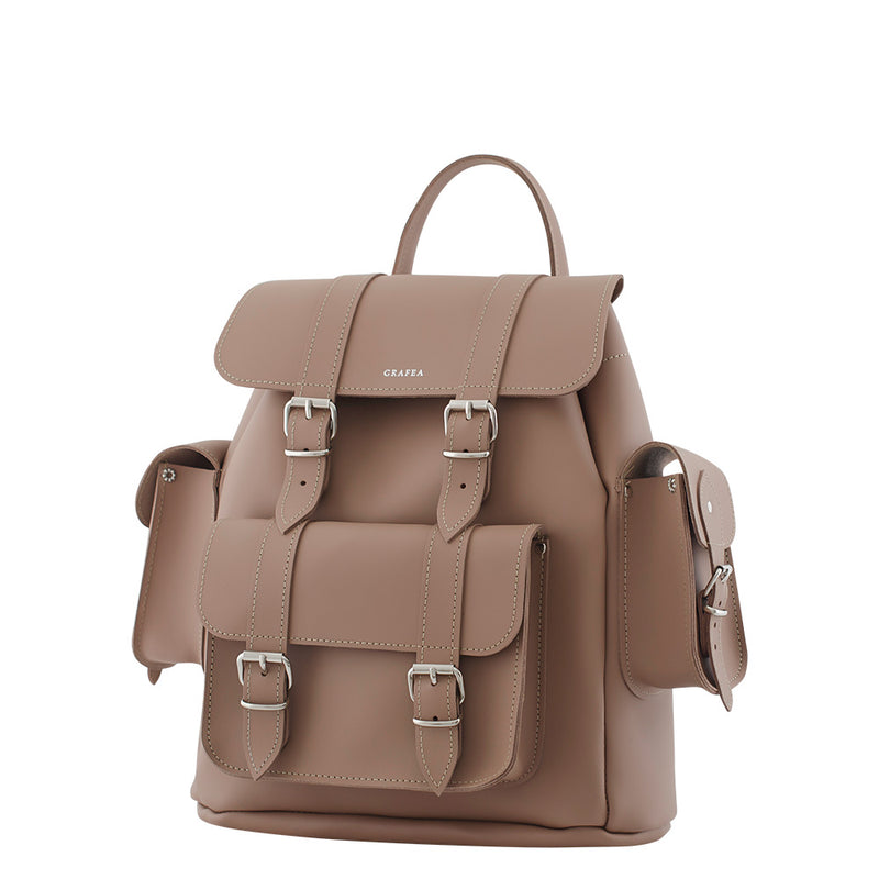 crafea wine burgundy leather backpack HARI II WILLOW