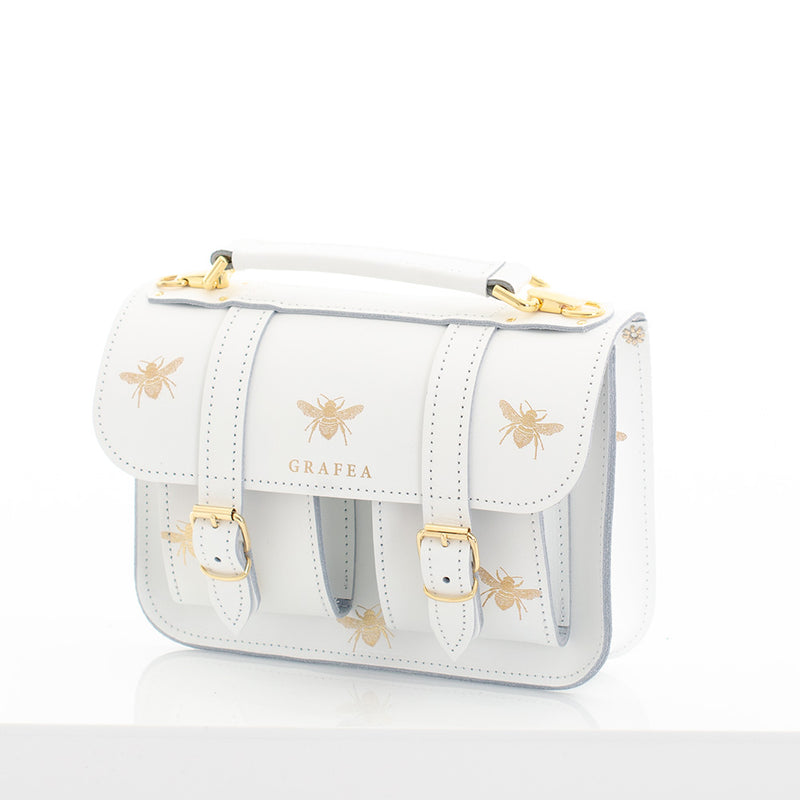 SMALL CROSSBODY BEE - Leather Shoulder Bag – GRAFEA