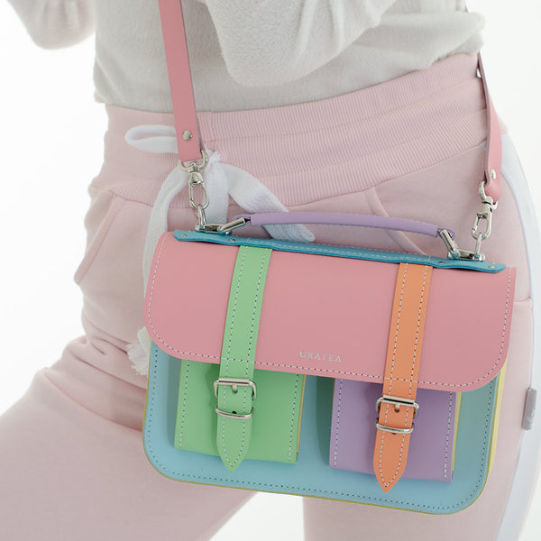 MICRO LINA - Mini Leather Satchel – GRAFEA