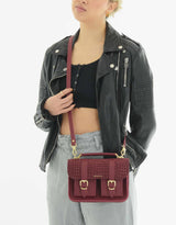 MICRO SUEDE MULBERRY