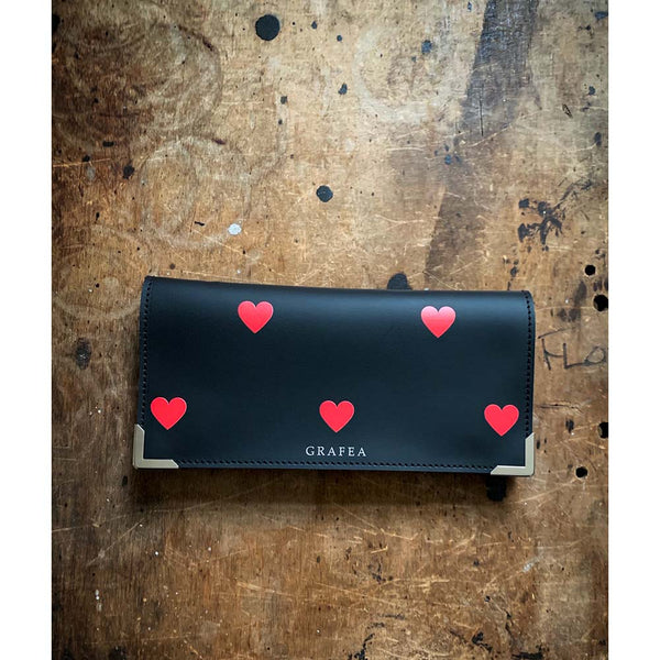 RED HEARTS WALLET