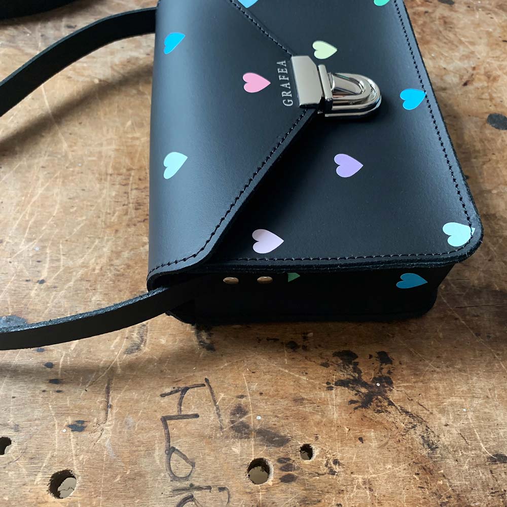 Love birds small flap crossbody outlet