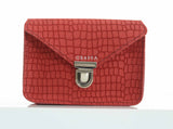 SMALL CROSSBODY SUEDE RED