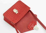 SMALL CROSSBODY SUEDE RED